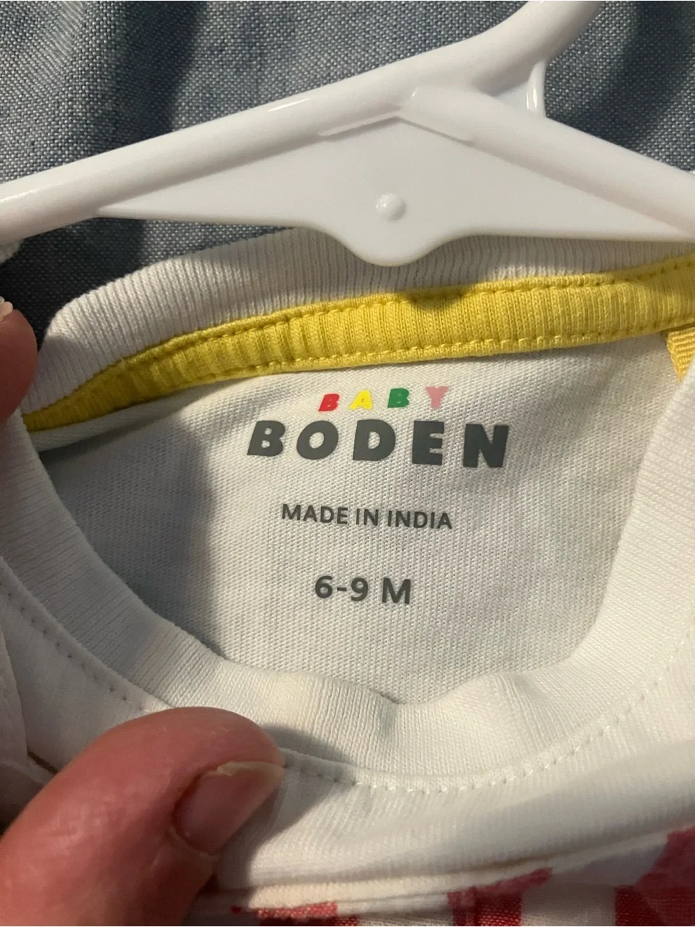 Boden Baby Linen Striped Overalls Set